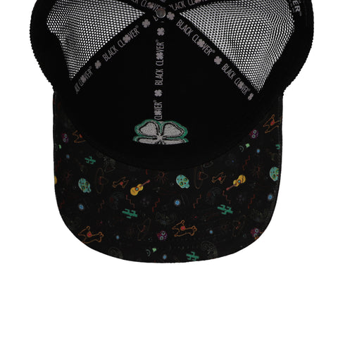 Gorra Black Clover México Vibes MXVIBES24 Negro Unitalla
