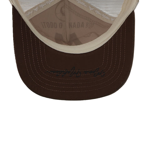 Gorra Ranch & Corral María Malibrán 24 Gris/Café Unitalla