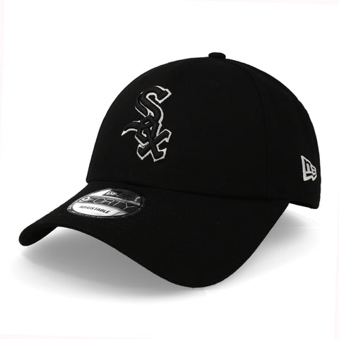 Gorra New Era 9 Forty MLB White Sox Team Outline Negro