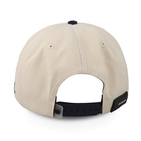 Gorra Overrated Monaco Racing Club Beige/Azul Unitalla