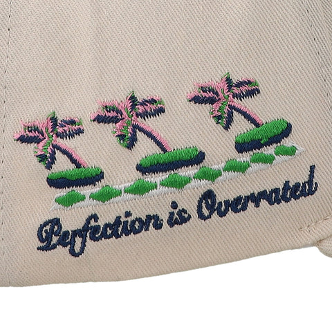 Gorra Overrated Beverly Hills California Beige Unitalla