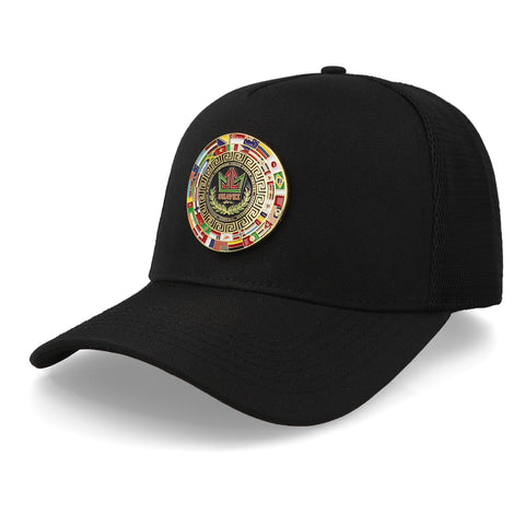 Gorra All In Chavez Pin Trucker Negro Unitalla