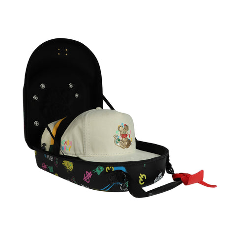 Cap Carrier Cash Only Traveling In Paris Negro Unitalla