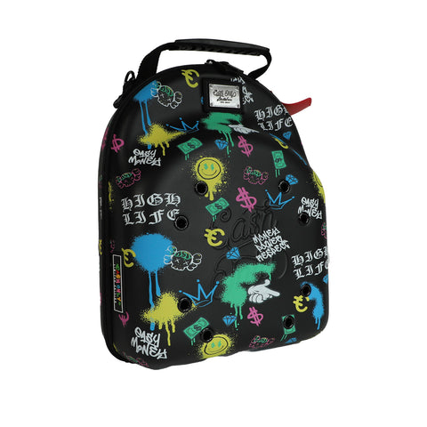 Cap Carrier Cash Only Traveling In Paris Negro Unitalla