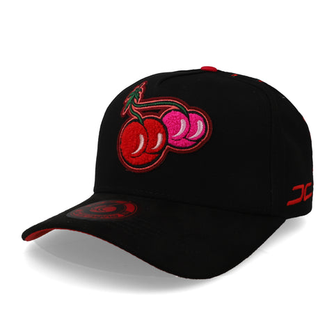 Gorra JC Hats GB Lou Lou Cherry 3158 Negra Unitalla