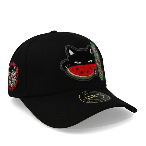 Gorra JC Hats 2868 Watermelon Cat Negro