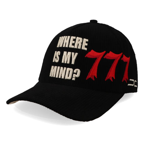Gorra JC Hats Where Is My Mind Negro Unitalla