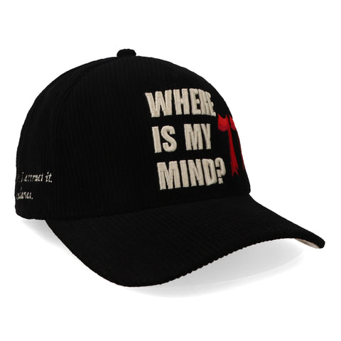 Gorra JC Hats Where Is My Mind Negro Unitalla