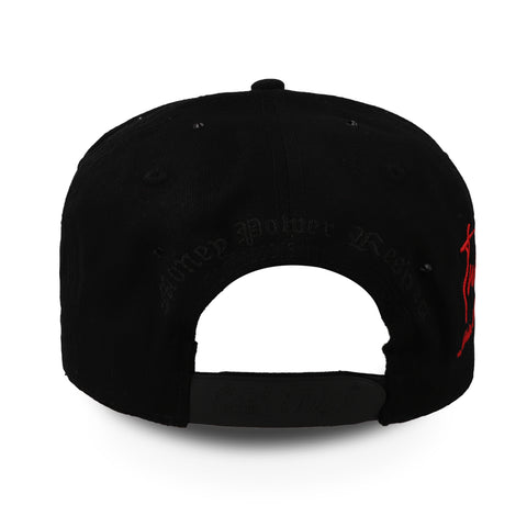 Gorra Cash Only Monopoly Tumbados Negro Plana 1049