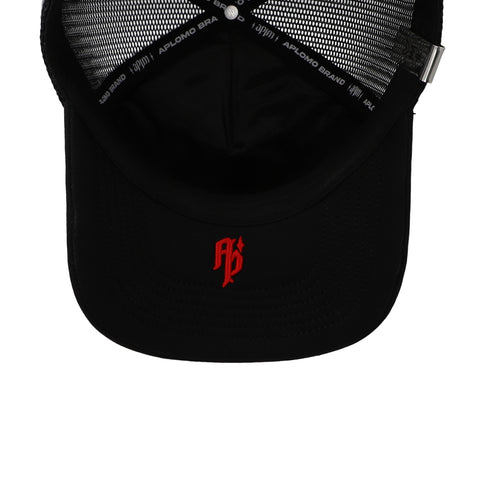 Gorra Aplomo Money Club Trucker Negro Unitalla