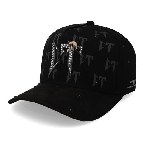 Gorra JC Hats 3261 CT Endiamantado Negro Unitalla