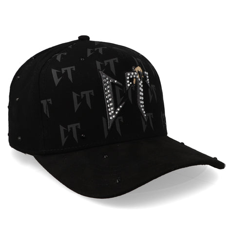 Gorra JC Hats 3261 CT Endiamantado Negro Unitalla