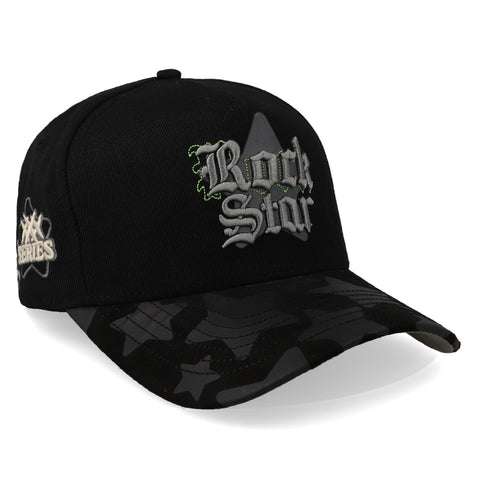 Gorra JC Hats 3269 Rock Star Negro/Gris Unitalla