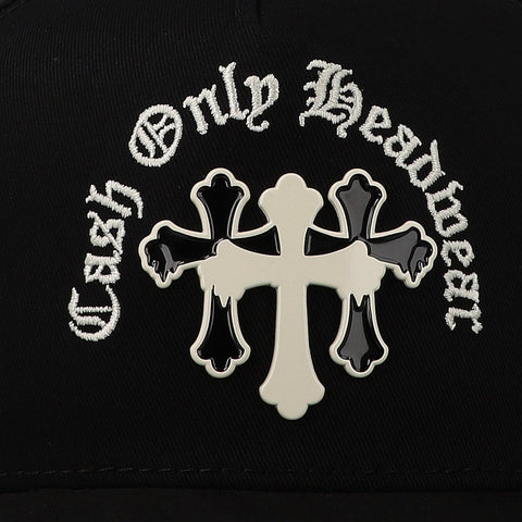 Gorra Cash Only Crosses In Black Curve 1069