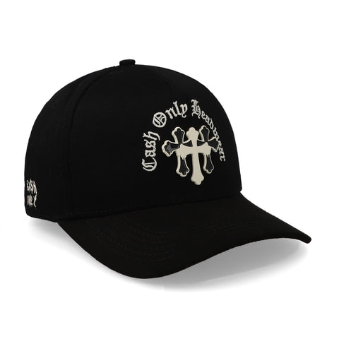 Gorra Cash Only Crosses In Black Curve 1069