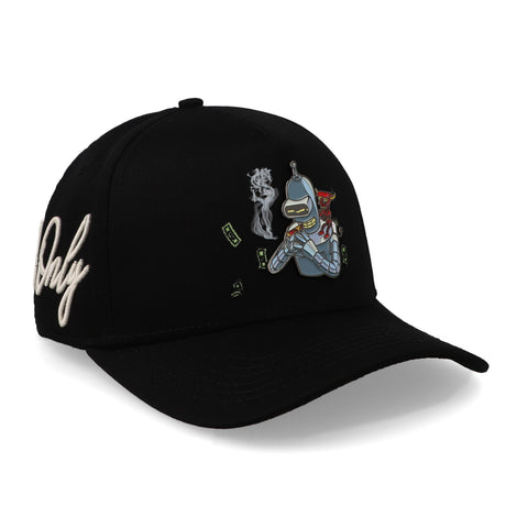 Gorra Cash Only Bad Robot Curva Unitalla