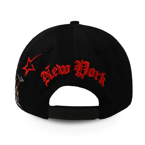 Gorra Cash Only New York In Flames Curve 1060