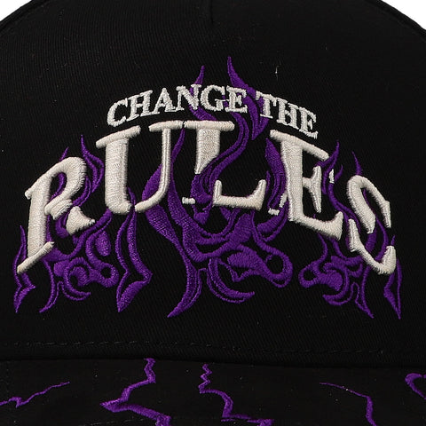 Gorra Cash Only Change The Rules Purple Curve 1056