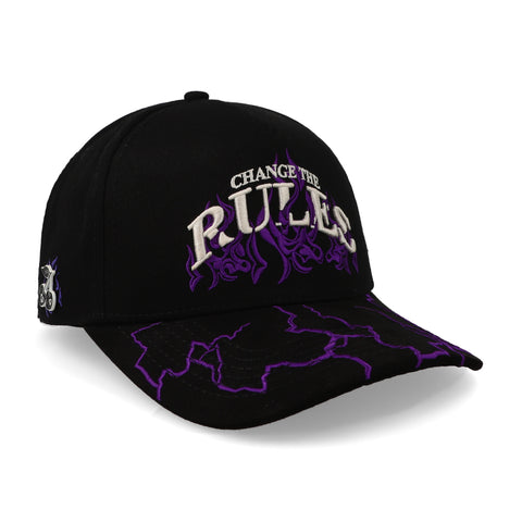 Gorra Cash Only Change The Rules Purple Curve 1056