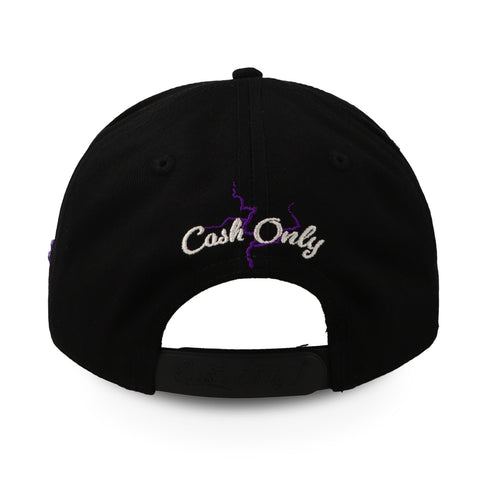 Gorra Cash Only Change The Rules Purple Curve 1056