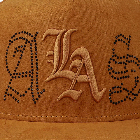 Gorra Cash Only LA Bling 1074 Beige Plana