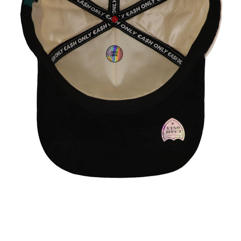 Gorra Cash Only Cash Meets Hollywood LA Beige/Negro Unitalla
