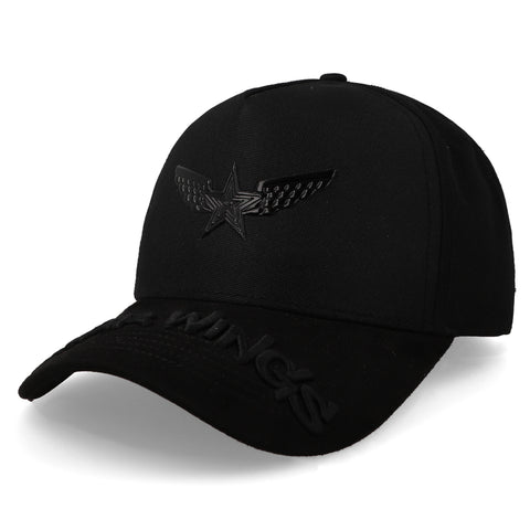 Gorra All In Star Wings All Black Snap Unitalla