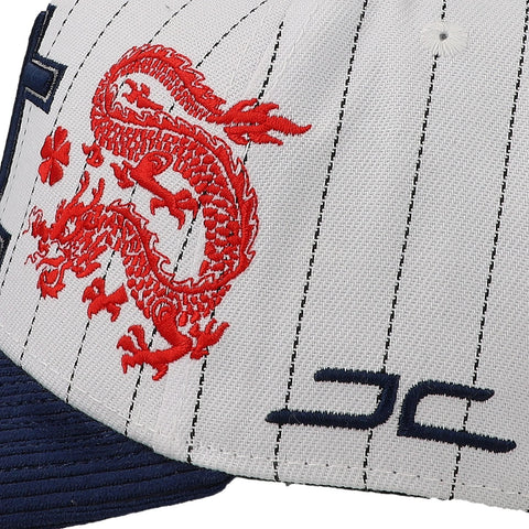 Gorra JC Hats 3246 Dragon Blanco/Azul Marino