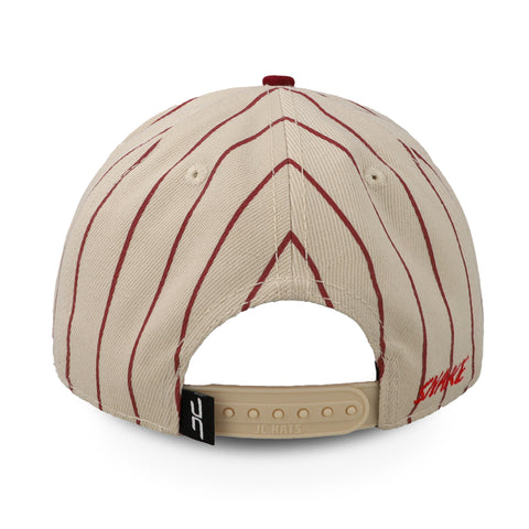 Gorra JC Hats 3251 Snake Beige/Vino