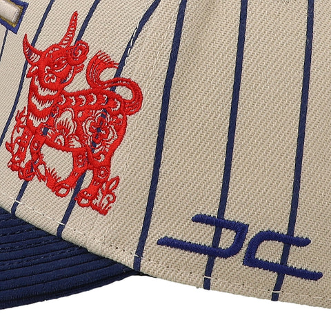 Gorra JC Hats 3254 Buffalo Beige/Azul