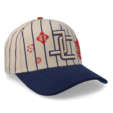 Gorra JC Hats 3254 Buffalo Beige/Azul