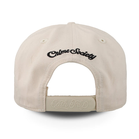 Gorra Cash Only Black Angel In White Plana