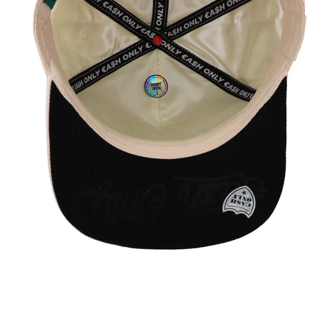 Gorra Cash Only Black Angel In White Plana