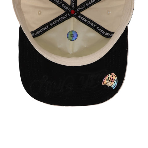 Gorra Cash Only LA White Paint Plana