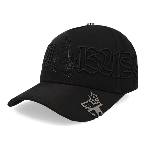 Gorra Baez Busy Curva Black Unitalla