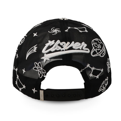 Gorra Clover Garments Planet Negro Unitalla