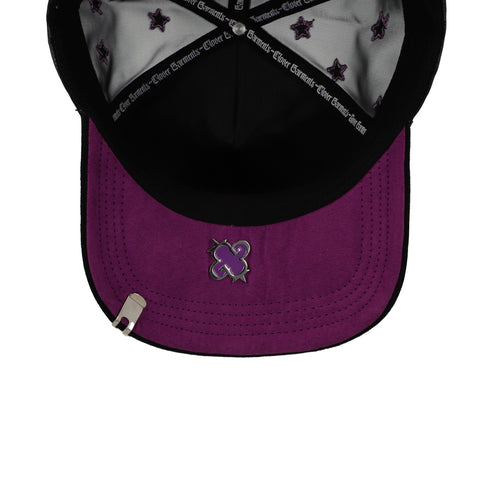 Gorra Clover Garments Clover G Stars Negra Unitalla