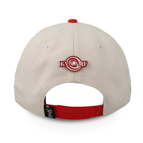 Gorra JC Hats Kevin AMF Fresón Beige/Rojo Unitalla