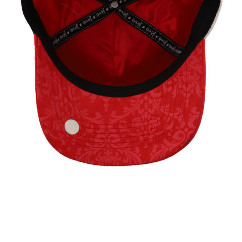 Gorra JC Hats Kevin AMF Fresón Beige/Rojo Unitalla
