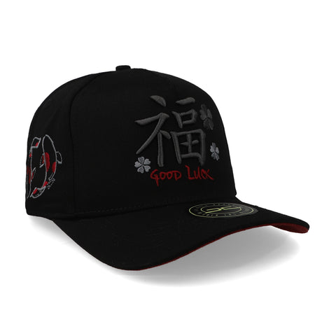 Gorra JC Hats Good Luck Negro/Carbón Unitalla