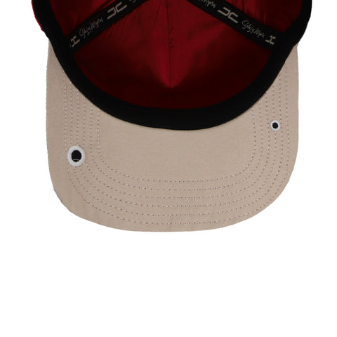 Gorra JC Hats 444 Borgoña/Negro Unitalla