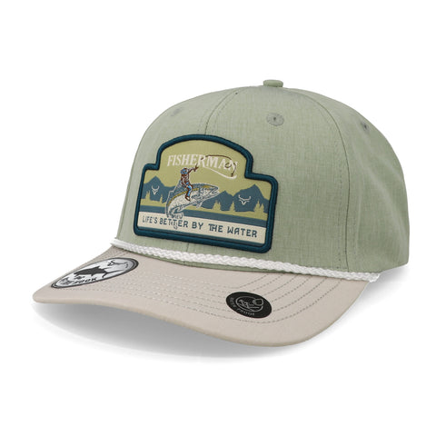 Gorra Ranch Corral Fishing 20 RCFS20 Gris Blanco Unitalla