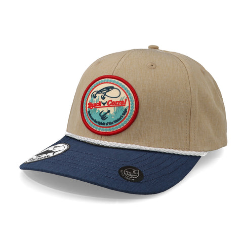 Gorra Ranch Corral Fishing 22 RCFS22 Gris Azul Unitalla