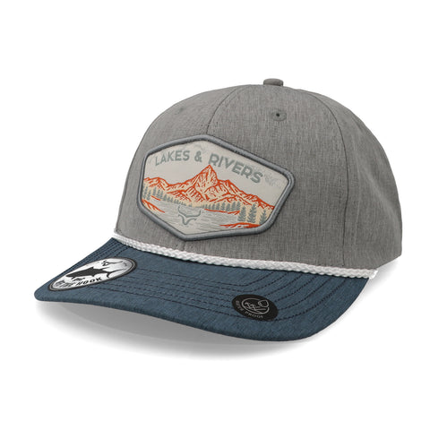 Gorra Ranch Corral Fishing 24 RCFS24 Gris/Azul Unitalla