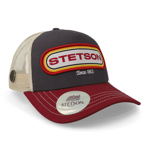 Gorra Ranch Corral Stetson 05 STS05 Gris Rojo Unitalla