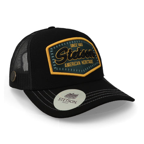 Gorra Ranch Corral Stetson 06 STS06 Negro Verde Unitalla