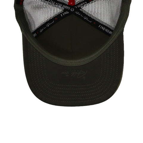 Gorra All In Horizonte White Vic Trucker Verde Unitalla