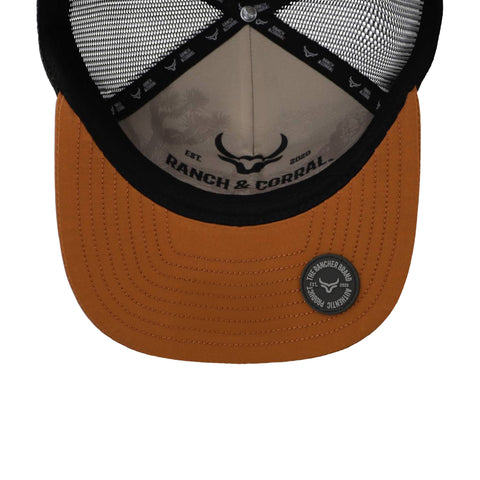 Gorra Ranch & Corral Ganadera RCG44 Café Unitalla