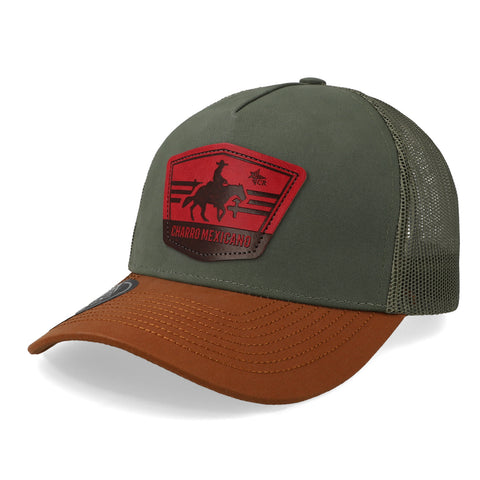 Gorra Ranch and Corral Cuco Raya CR12 Azul/Café Unitalla