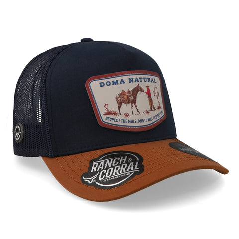 Gorra Ranch & Corral David Alonso DA24 Marino Unitalla